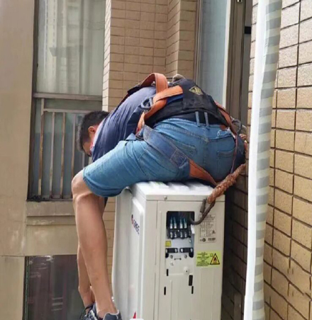 万秀空调移机